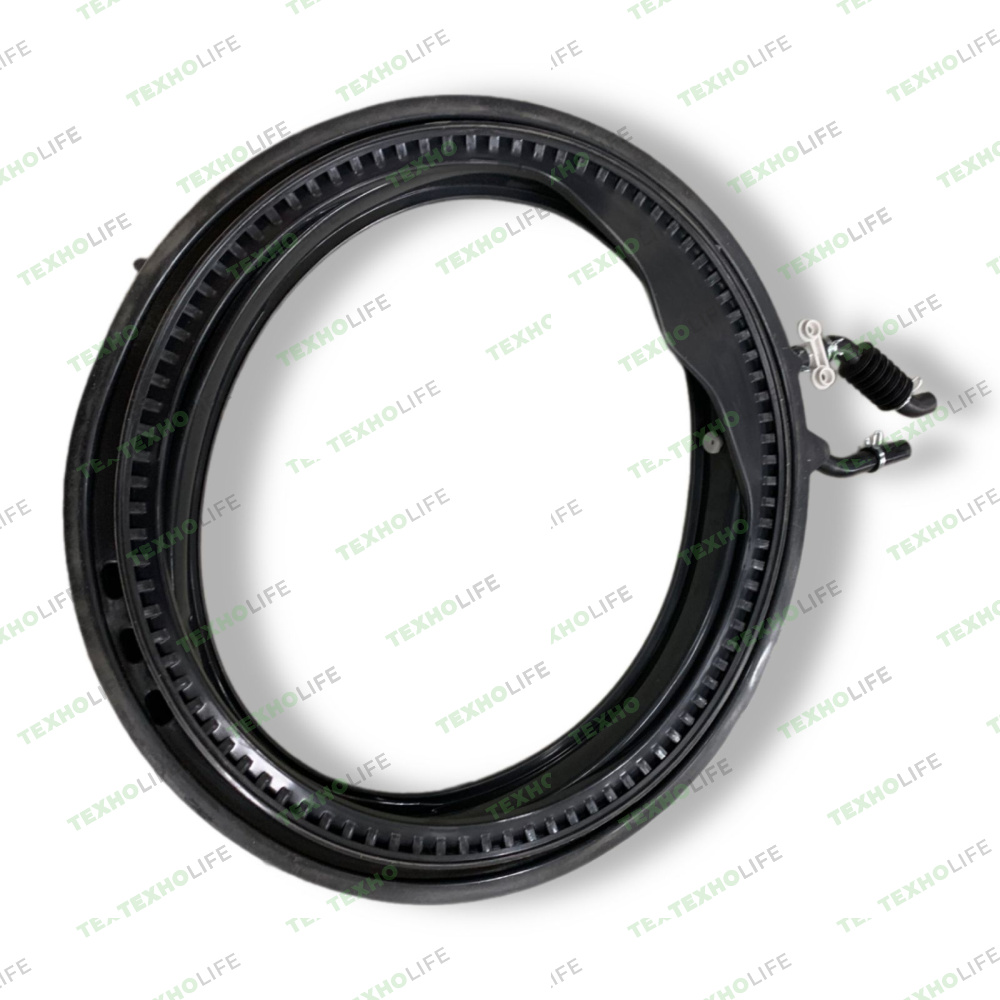 Манжета люка стиральной машины, Haier, 2 отвода, 0020301453RU