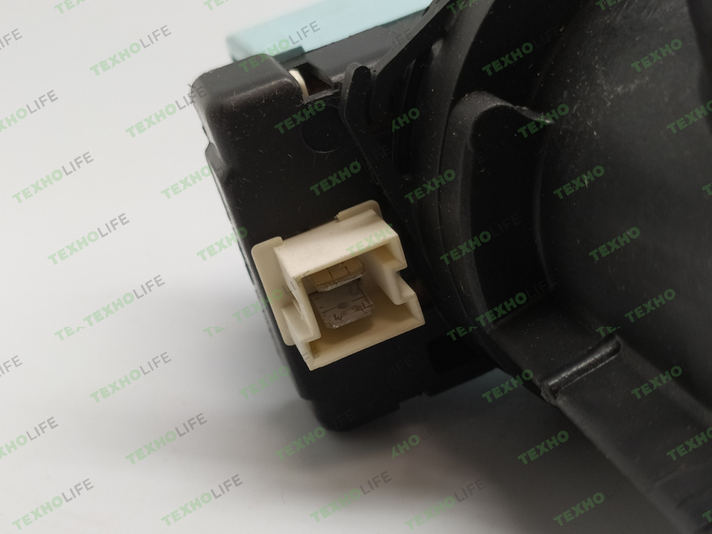 Насос стиральной машины, Whirpool, 34W, с улиткой, PMP006WH, 481981728926, 481236018527, 48193601818