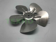 Крыльчатка вентилятора холодильника, Ø=254мм, 28° (металл), (всас.)