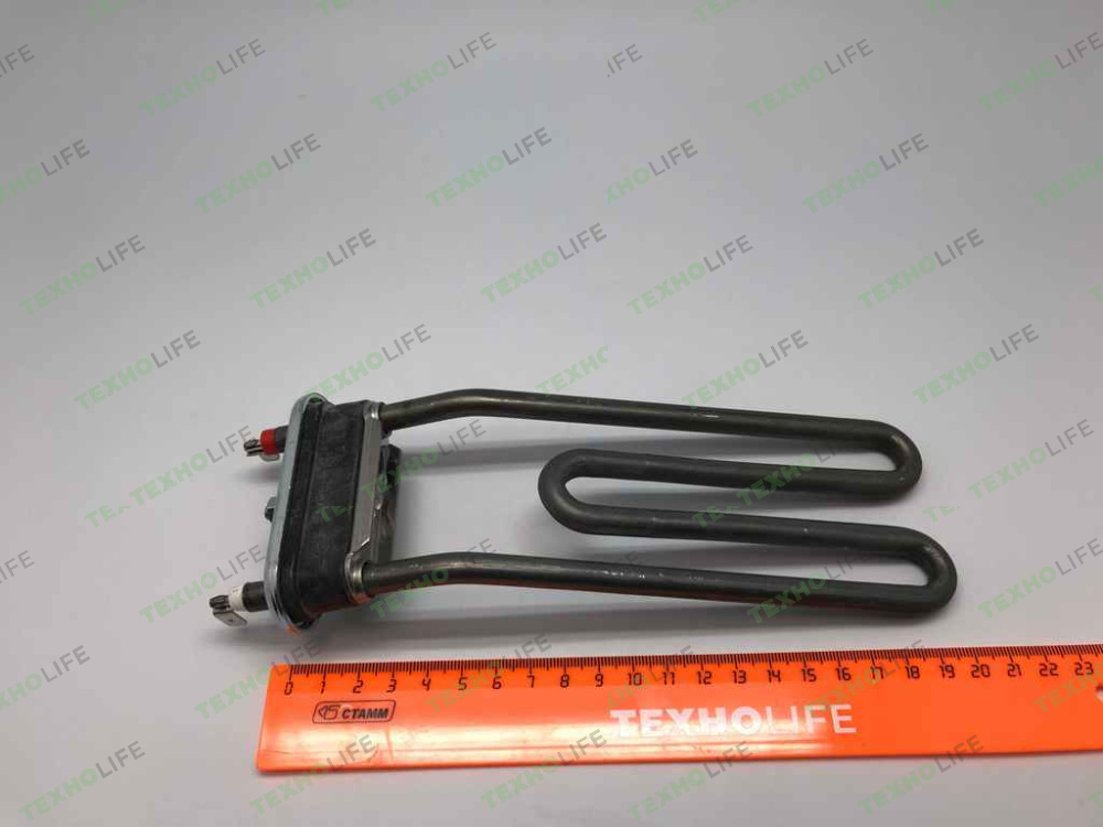 ТЭН стиральной машины, 1800W, гнутый, C00255085, HTR005ID Ariston, Indesit