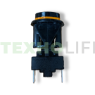 Кнопка подсветки GEFEST, ПКН-507-223, овал (черная) Кнопка подсветки GEFEST, ПКН-507-223, овал (черная)