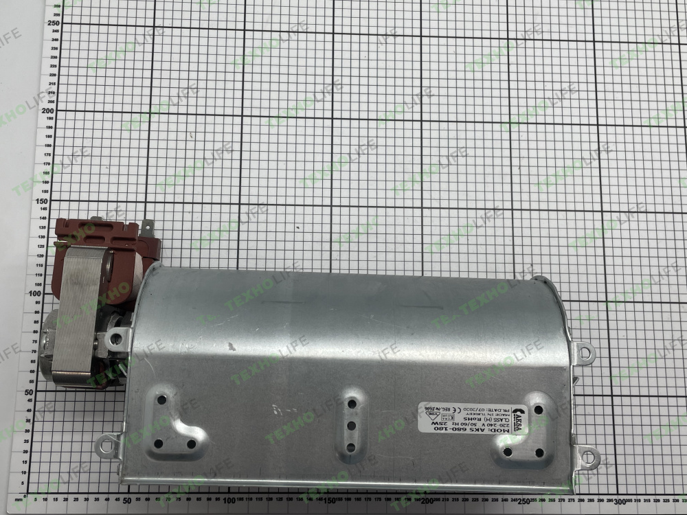 Вентилятор духовки, Korting, Krona,  AKS 680-180, 25W, 18см тангенциальный