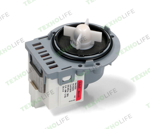 Насос стиральной машины, Askoll, M325, 25-40W, 0,2A,220-240V,  на 3-ех винтах, фишка назад, PMP001UN