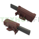 Щетка электродвигателя стиральной машины, Candy, 5*12.5*36 мм, 49000466, G135, в корпусе