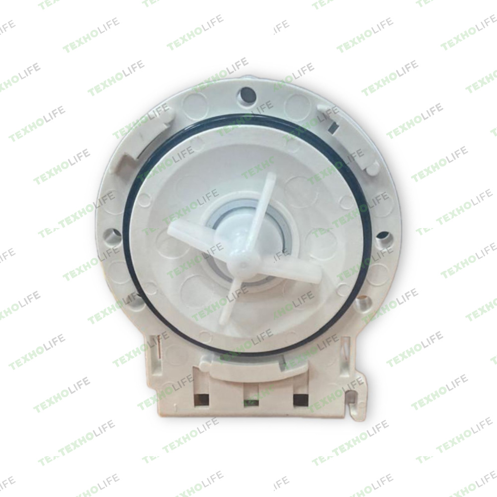 Насос стиральной машины, LEILI, BPX2-190L, 30W, на 3-ех защелках, клеммы назад раздельно