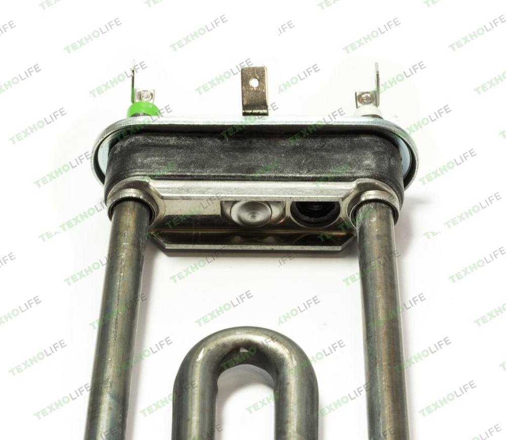 ТЭН стиральной машины, 1700W, L-190мм, с отверстием под датчик, Ariston, 086357, HTR001AR