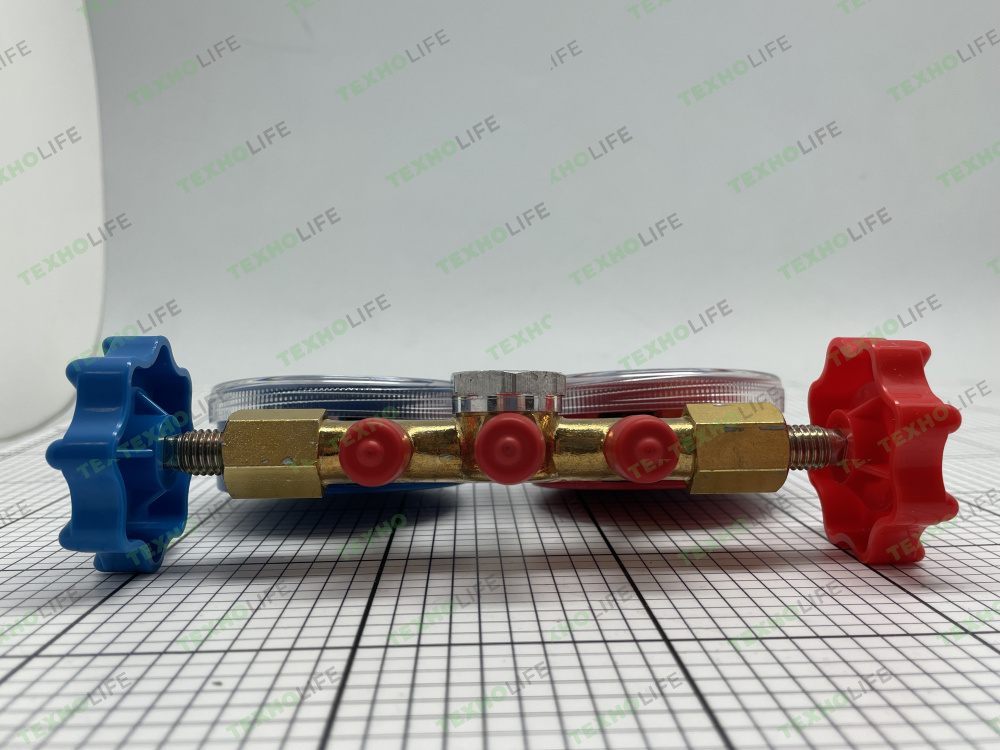 Коллектор манометрический CT-536 (2 вент., без защиты R-12, R-22, R134, R404) Ø68мм