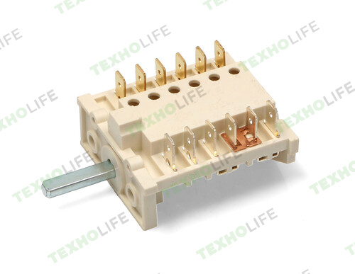 Переключатель режимов духовки, 5 позиц., Bosch, Siemens, Neff, 00161789, аналог