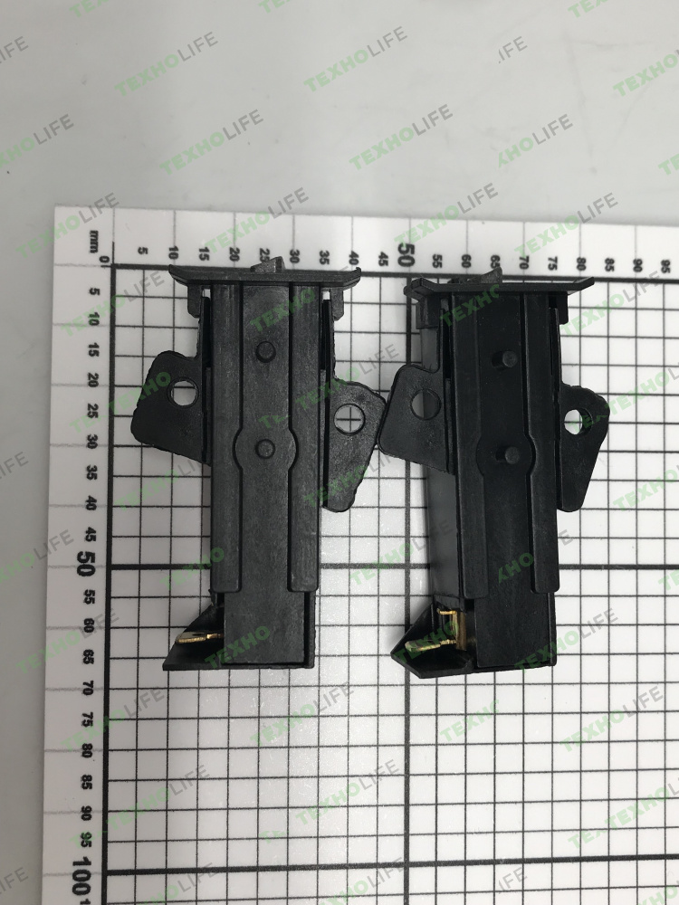 Щетки электродвигателя стиральной машины, 12,4*5*35мм, в корпусе, Electrolux, Bosch, Whirlpool