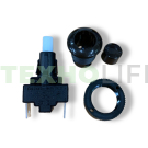 Кнопка подсветки GEFEST, ПКН-525.2-444 круглая (коричневая)