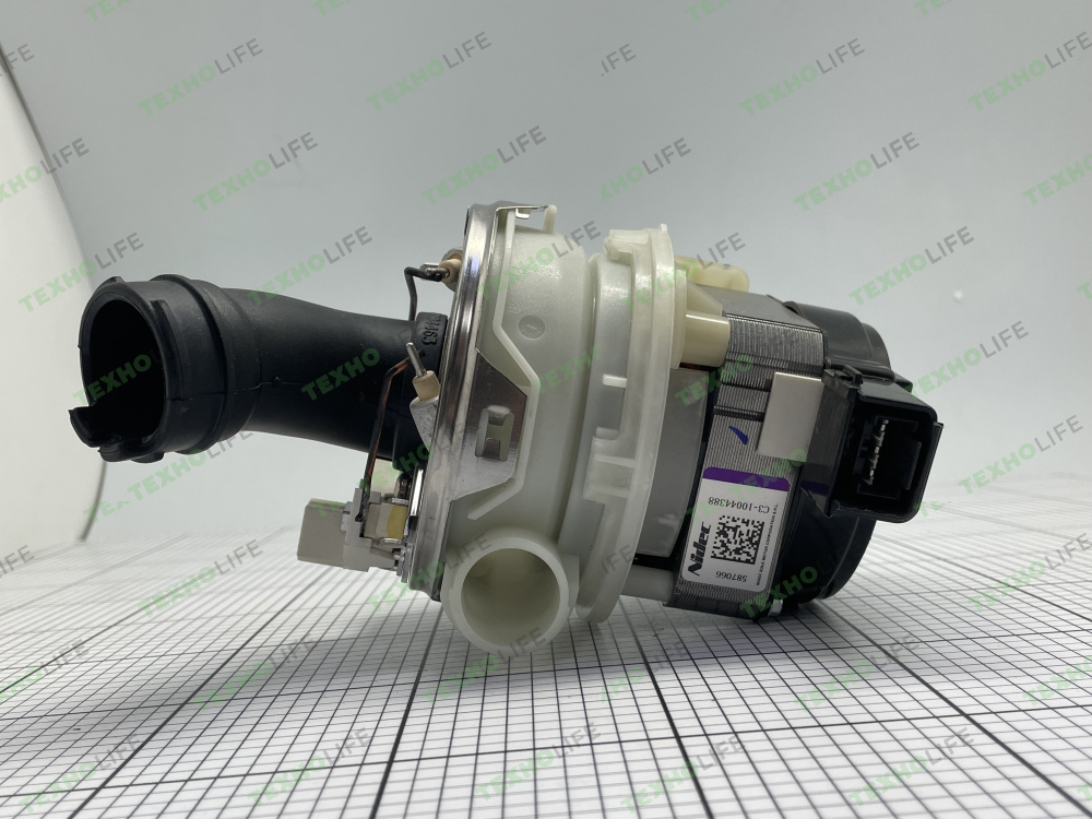 Насос в сборе с тэном посудомоечной машины, Gorenje, Asko, Nidec 587066