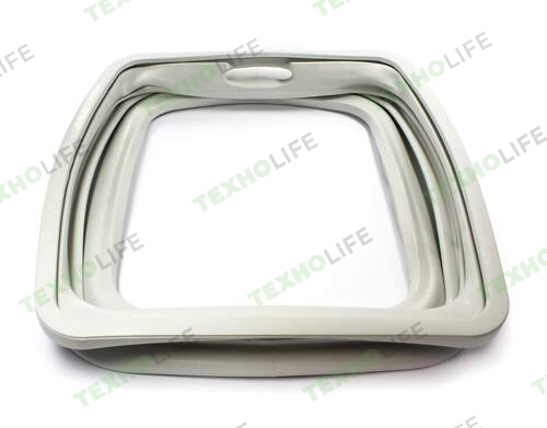 Манжета люка стиральной машины, Indesit, Ariston, Whirlpool, вертик.  481246668596, GSK013WH