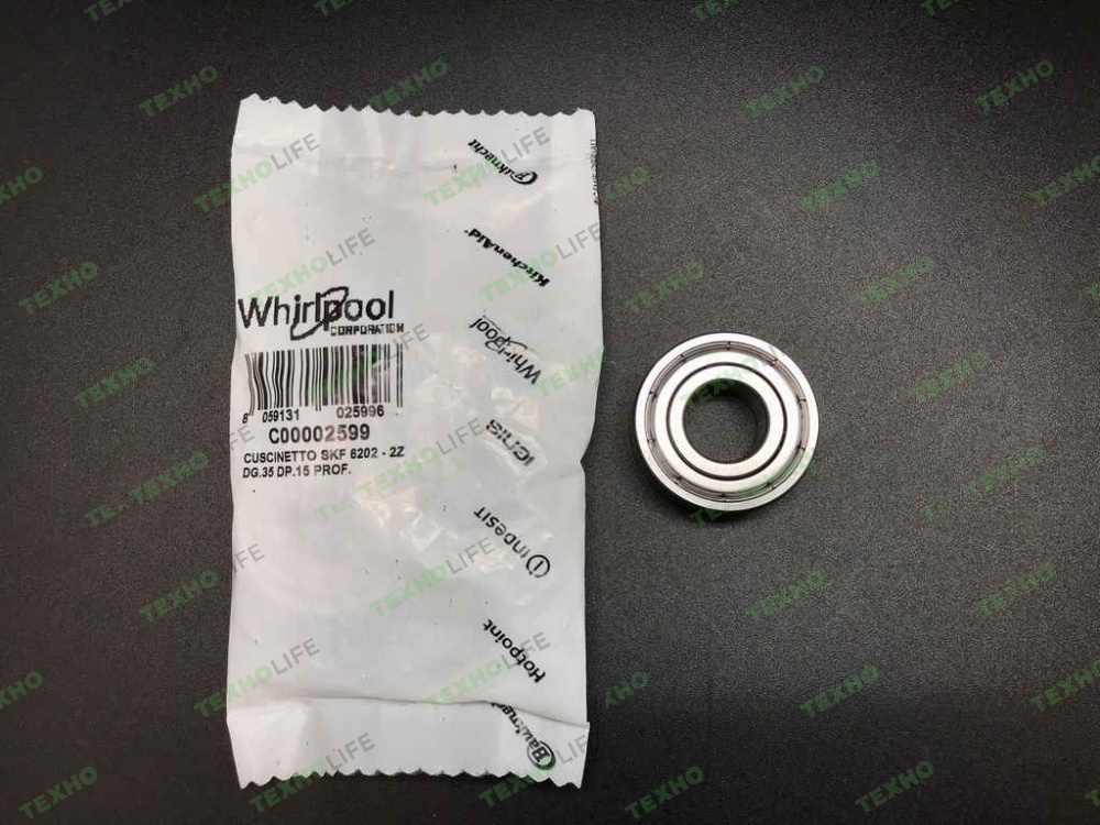 Подшипник 6202 ZZ (15*35*11) в упаковке Whirlpool C00002599