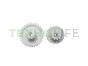 Блок (комплект) шестеренок мясорубки, Polaris, Dexp, PLR033, 2-шт.