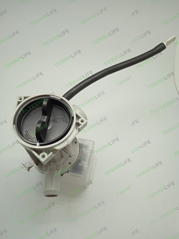 Насос стиральной машины, LG, 40W, на 3х винтах клеммы назад в сборе, 5859EN1004B. PMP000LG