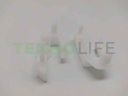 Кронштейн холодильника, Саратов 104, 106, морозильного отделения (левый + правый) (Цена за комплект)