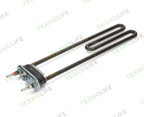 ТЭН стиральной машины, 2000W, L-300 прямой с отверс., Thermowat Bosch, Siemens  (R9+, M160) HTR010BO
