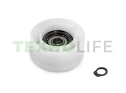 Ролик сушильной машины, Bosch, Siemens, 00632045, натяжной, Оригинал