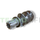 Шнек мясорубки, Redmond, в сборе со втулкой, L-135мм, D-51мм, 10зуб., MRZ056