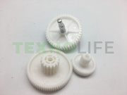 Блок шестеренок мясорубки, Panasonic, PS011, (компл. 3шт)