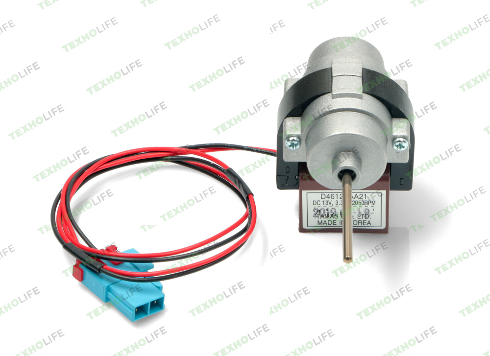 Вентилятор холодильника, Daewoo, Bosch, шток 38мм, Ø3мм, 12-13V, 3.3W, 2050Rpm, 601067, D4612AAA21