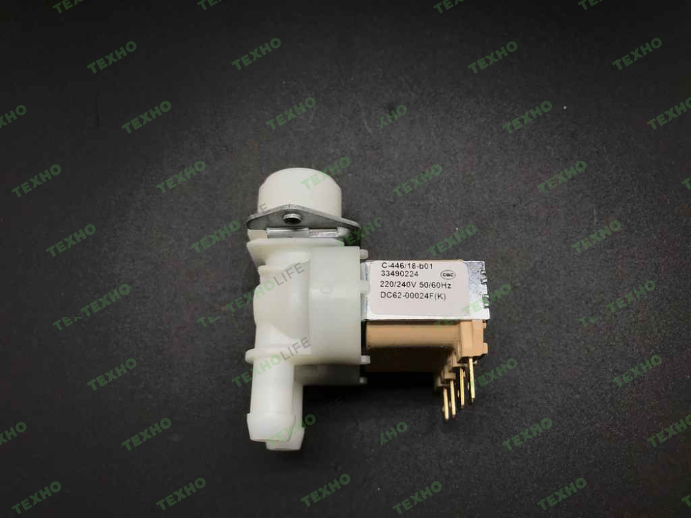 КЭН 2, 180˚, Ø10мм, (клапан заливной стир. м.), Samsung, DC62-00024F, Оригинал