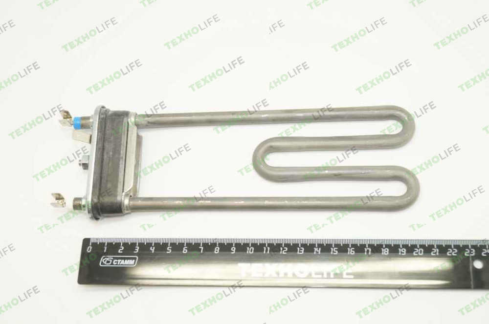 ТЭН стиральной машины, 1850W, прямой, без отверст., универсальный, CANDY, 90457722