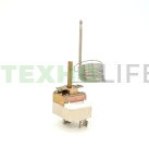 Терморегулятор для промышленных плит 320°, 32А 2,5м 250V (длина шупа капил. 6,8см), PRP060