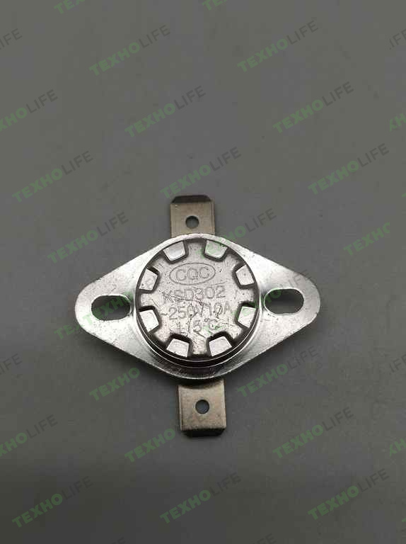 Датчик температуры, KSD, 115°С, 220V 10A, TCH003