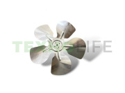 Крыльчатка вентилятора холодильника, Ø=254мм, 22° (металл)