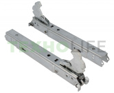 Петля (кронштейн) двери духовки, Electrolux, 50289805009, левая+правая, (компл. 2шт), Оригинал