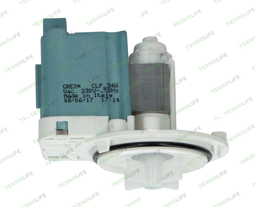 Насос стиральной машины, GRE, 34W, на 3-ех, винтах, клеммы назад, PMP202UN Универсальный
