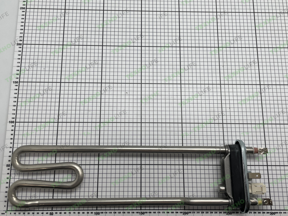 ТЭН стиральной машины, 2000W, L-255 мм, с датчиком, Fagor, Asko, Brandt 00655855