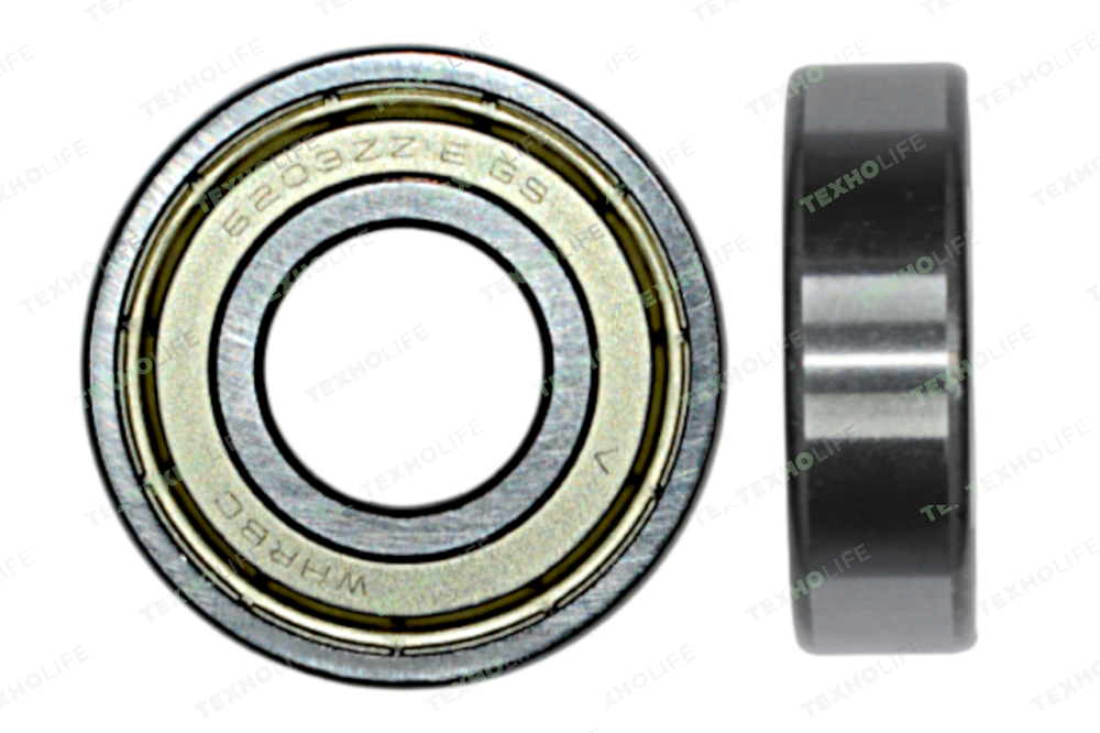 Подшипник 6203 ZZ (17*40*12) WUXI WHRBC, оригинальная упаковка Indesit, Китай