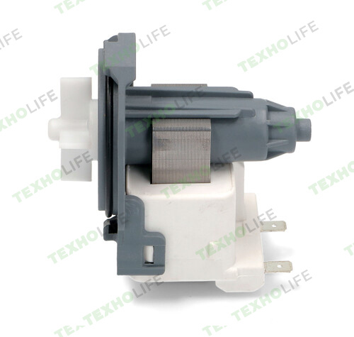 Насос стиральной машины, HANYU, 30W, 3 защелки, клеммы назад раздельно со скосом VE 5402, PMP003VE