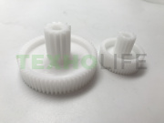 Блок шестеренок мясорубки, Помощница, PM001, (компл. 2шт)