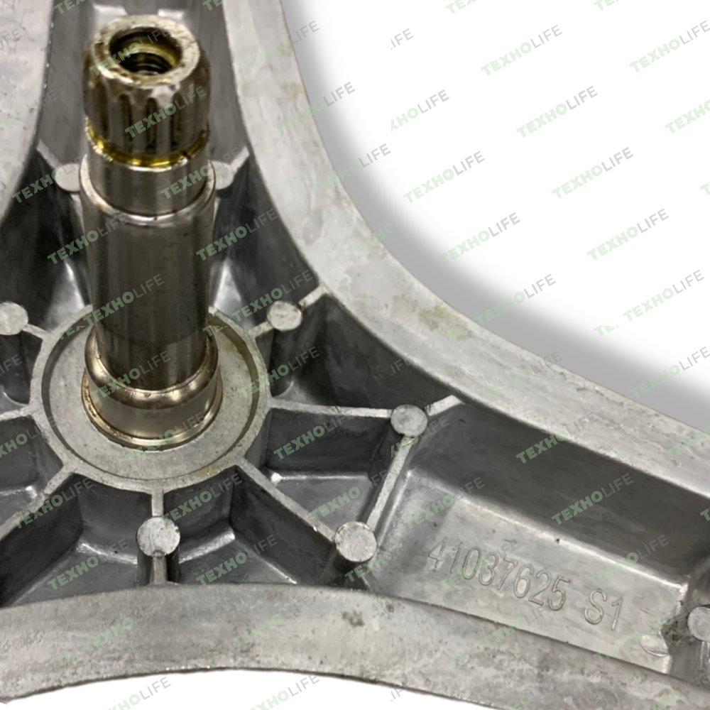 Крестовина барабана стиральной машины, Стальная втулка, Candy, 41037625