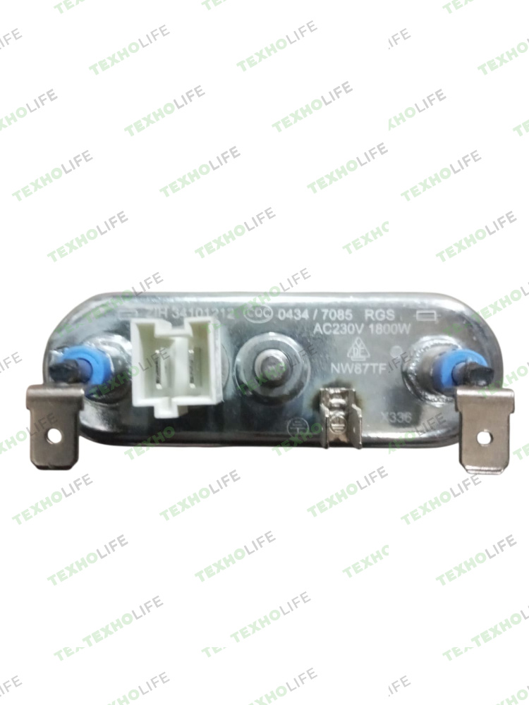 ТЭН стиральной машины, 1800W, L-223мм, прямой с датчиком, IRCA , Midea 17438100000434