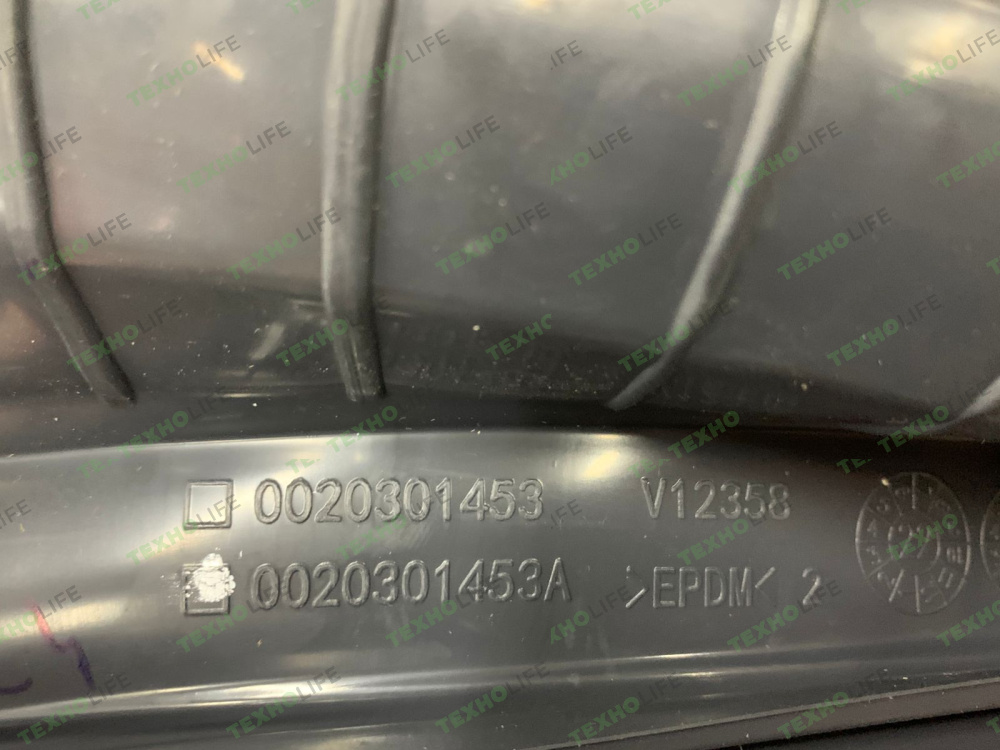 Манжета люка стиральной машины, Haier, 3 отвода, 0020301453RUA