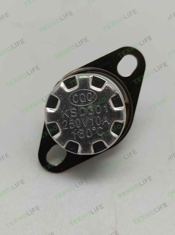 Датчик температуры, KSD, 160°С, 220V 10A, TCH003