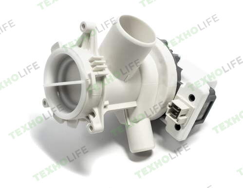 Насос стиральной машины, HANYU, 34W, с улиткой, клеммы вперед вместе, PMP009AC 2 отверст