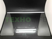 Полка холодильника, Indesit, Hotpoint-Ariston, Stinol, C00509951, стеклянная, над овощными ящиками