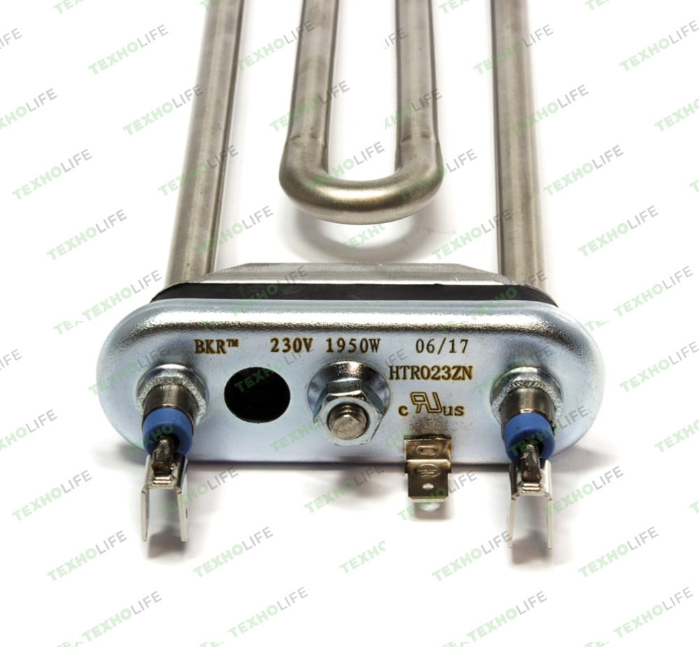 ТЭН стиральной машины, 1950W, L-230мм, BACKER, Универсальный ( R12+, M170, F29, K4) не доступен