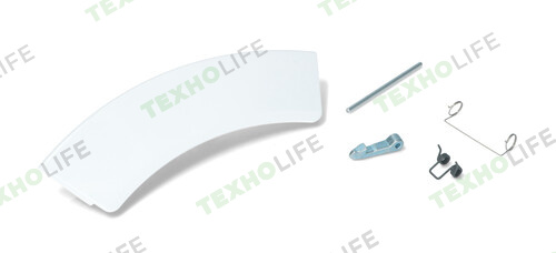 Ручка люка стиральной машины, Electrolux, 4055128930, в сборе