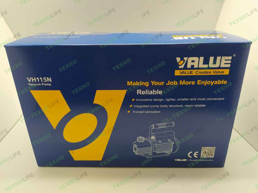 Вакуумный насос 1-ст VALUE VH115N (42л/мин)