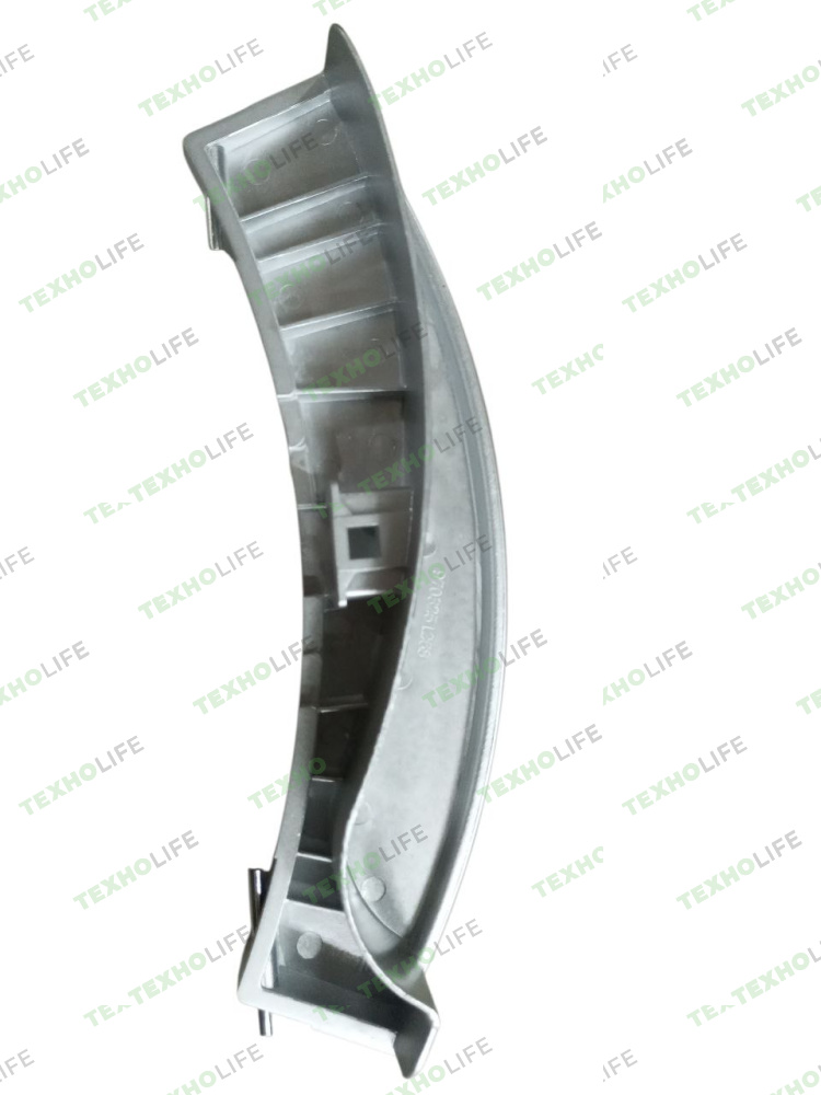 Ручка люка серая для стиральной машины Hisense, Leran, Dexp 9703251268, HC-10, серая