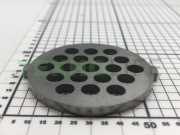 Решетка мясорубки, Lumme, Astor, Dex,Rolsen, Lamark, Erisson, Akai D- 54мм, с ушками