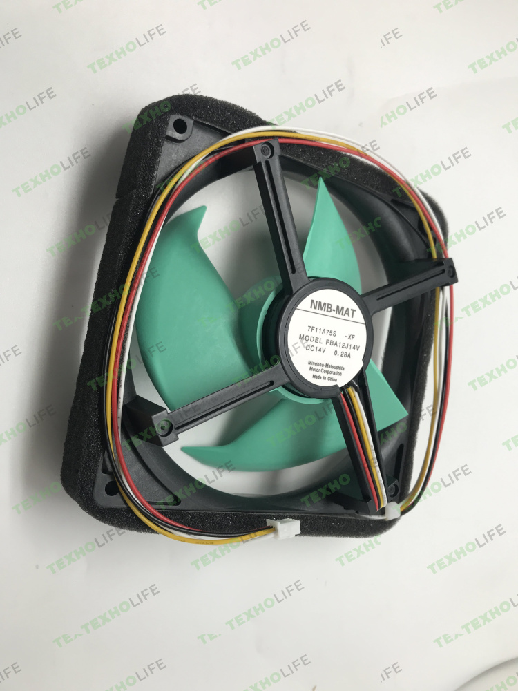Вентилятор холодильника, Sharp, Toshiba, NMB-MAT, FBA12J, DC14V 0.28A, КИТАЙ
