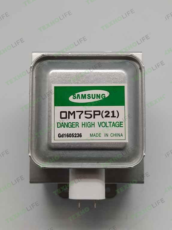 Магнетрон для микроволновой печи Samsung 1000W OM75P(21)ESGN