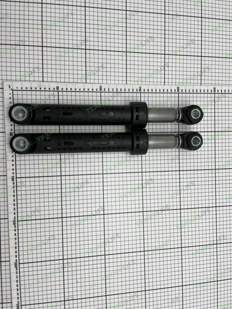 Амортизатор стиральной машины, Bosch, 90N, (165-255мм), Ø8/13мм, 673541, 660865 круглый 2шт комплект